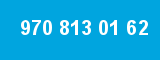 970 813 01 62